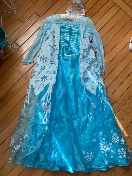 Disney Other - Disney Light Blue Princess Ice Queen Costume Dress